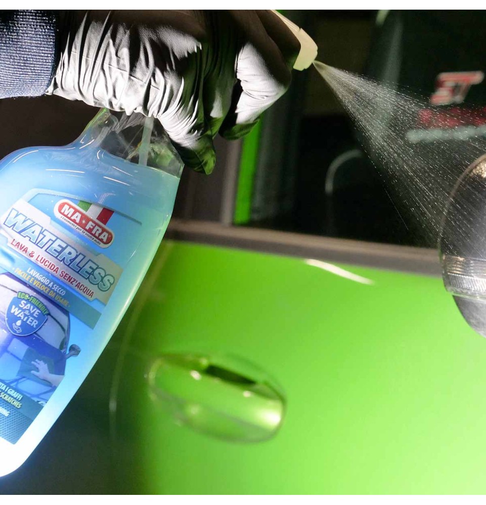 Waterless lava e lucida senz'acqua | Lavaggio a secco | Mafra Shop