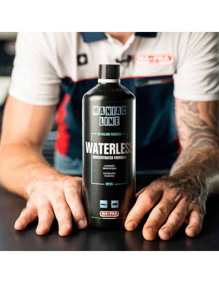 Waterless 1000ml Maniac Line| Lavaggio auto a secco | Mafra Shop