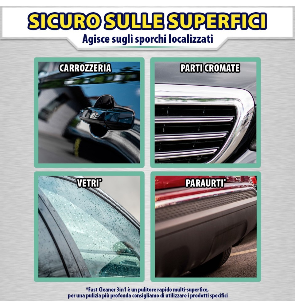 Fast Cleaner 3in1 Quick Detailer con formula antistatica | Mafra Shop