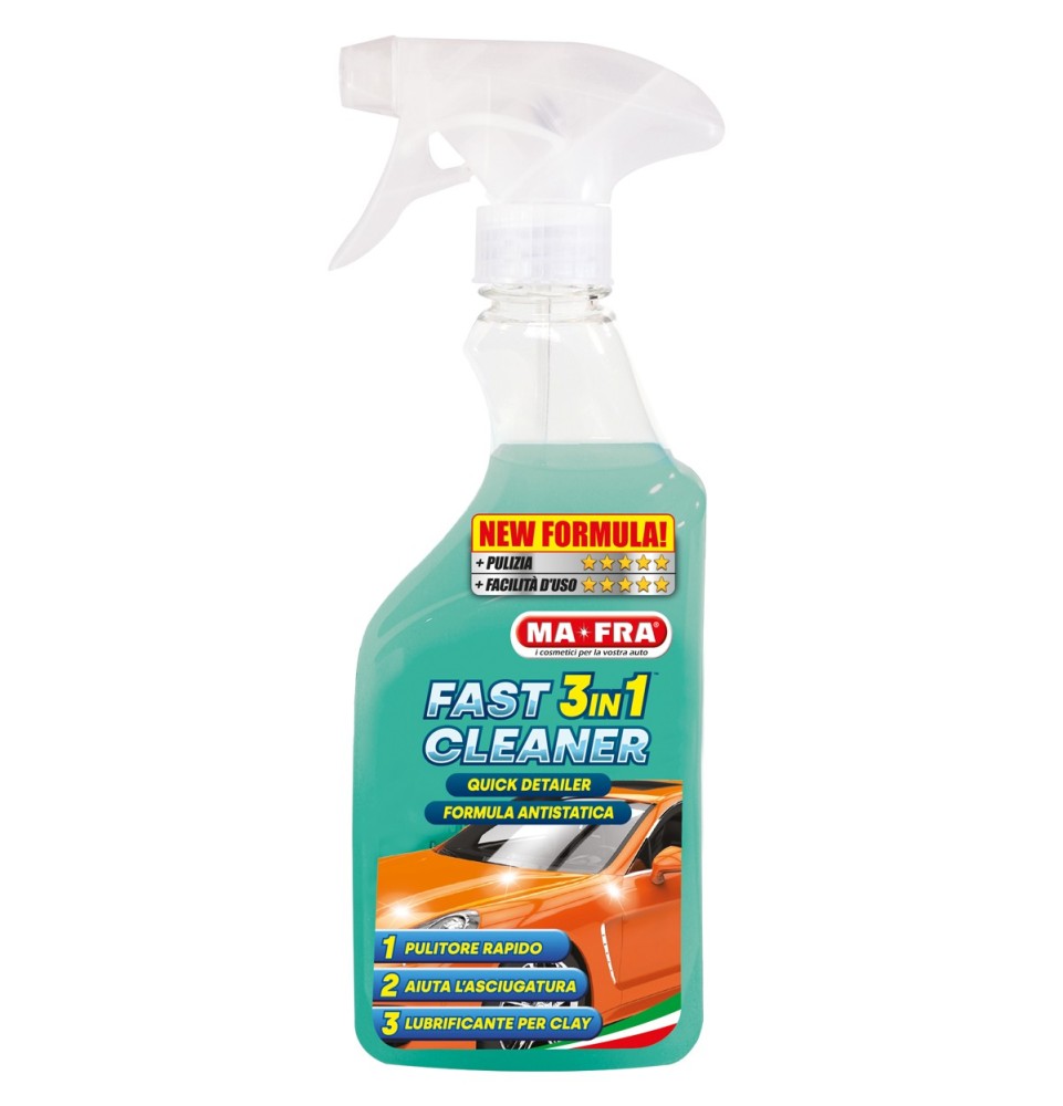 Fast Cleaner 3in1 Quick Detailer con formula antistatica | Mafra Shop