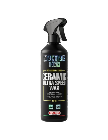 Ceramic Ultra Speed Wax 500ml Maniac Line| cera spray per auto