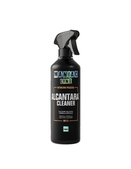 Alcantara® Cleaner 500ml Maniac Line| pulitore specifico per Alcantara