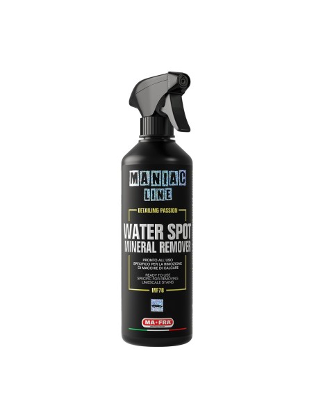 Water Spot Mineral Remover 500ml Maniac Line| decontaminante macchie calcare auto