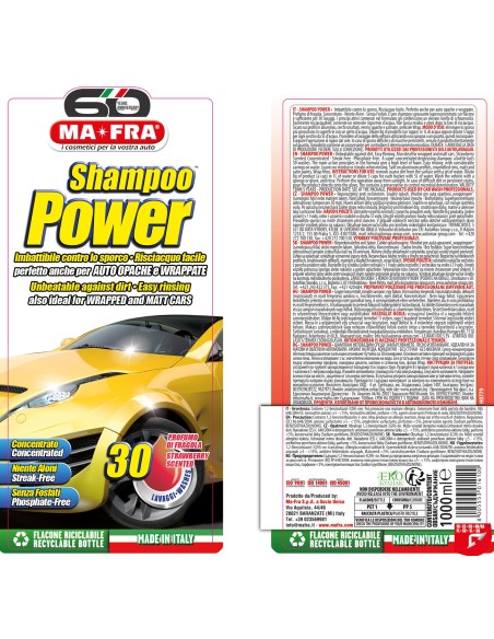 Shampoo Power sgrassante superconcentrato