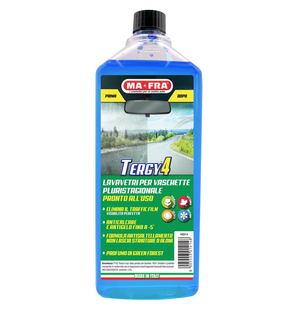 Tergy 4 | Liquido Lavavetri Pluristagionale pronto all'uso | Mafra