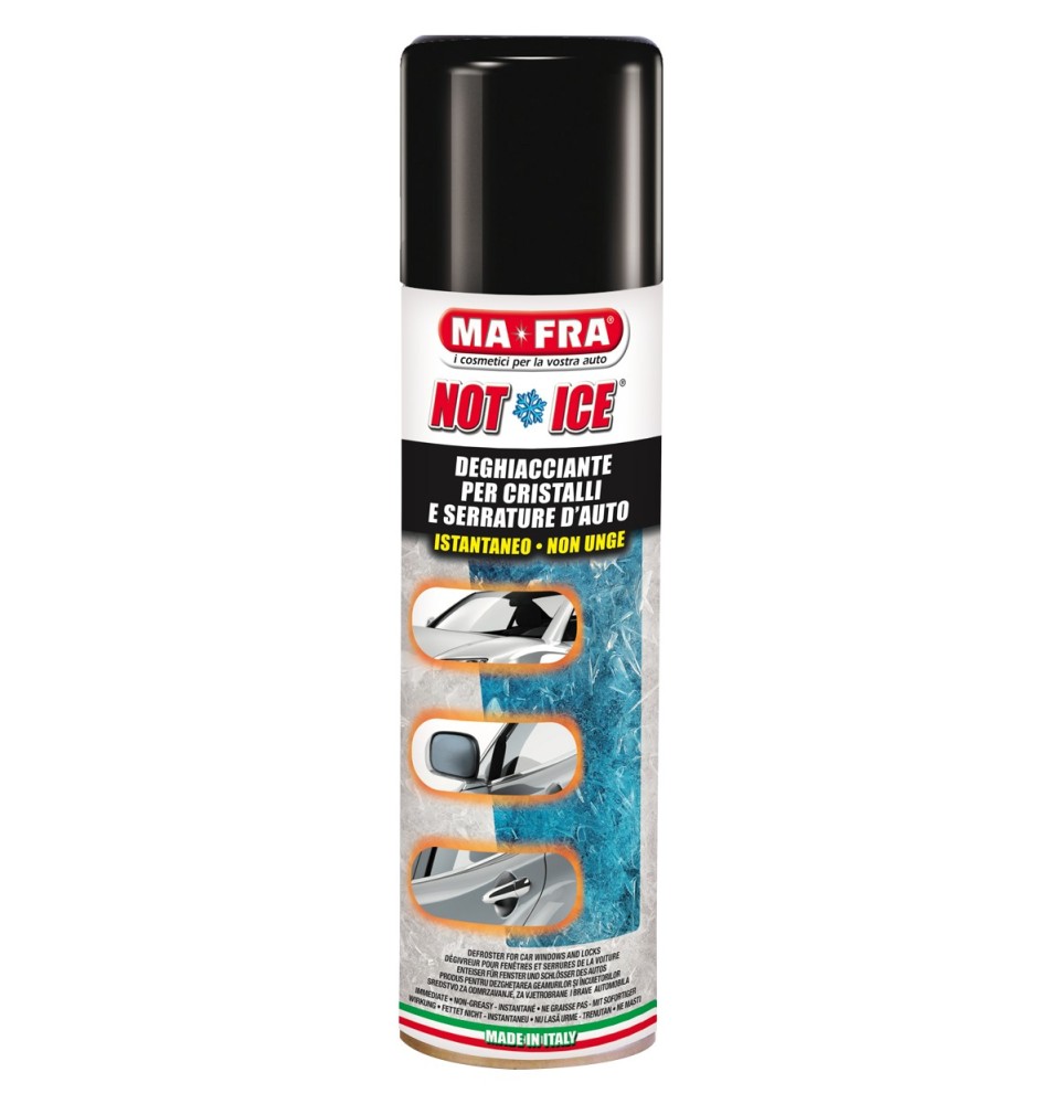 Not Ice Spray | Deghiacciante istantaneo auto | Mafra Shop