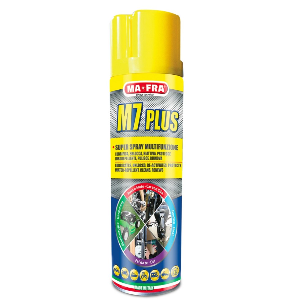 M7 Plus | Lubrificante Spray 7 Azioni in 1 | Mafra