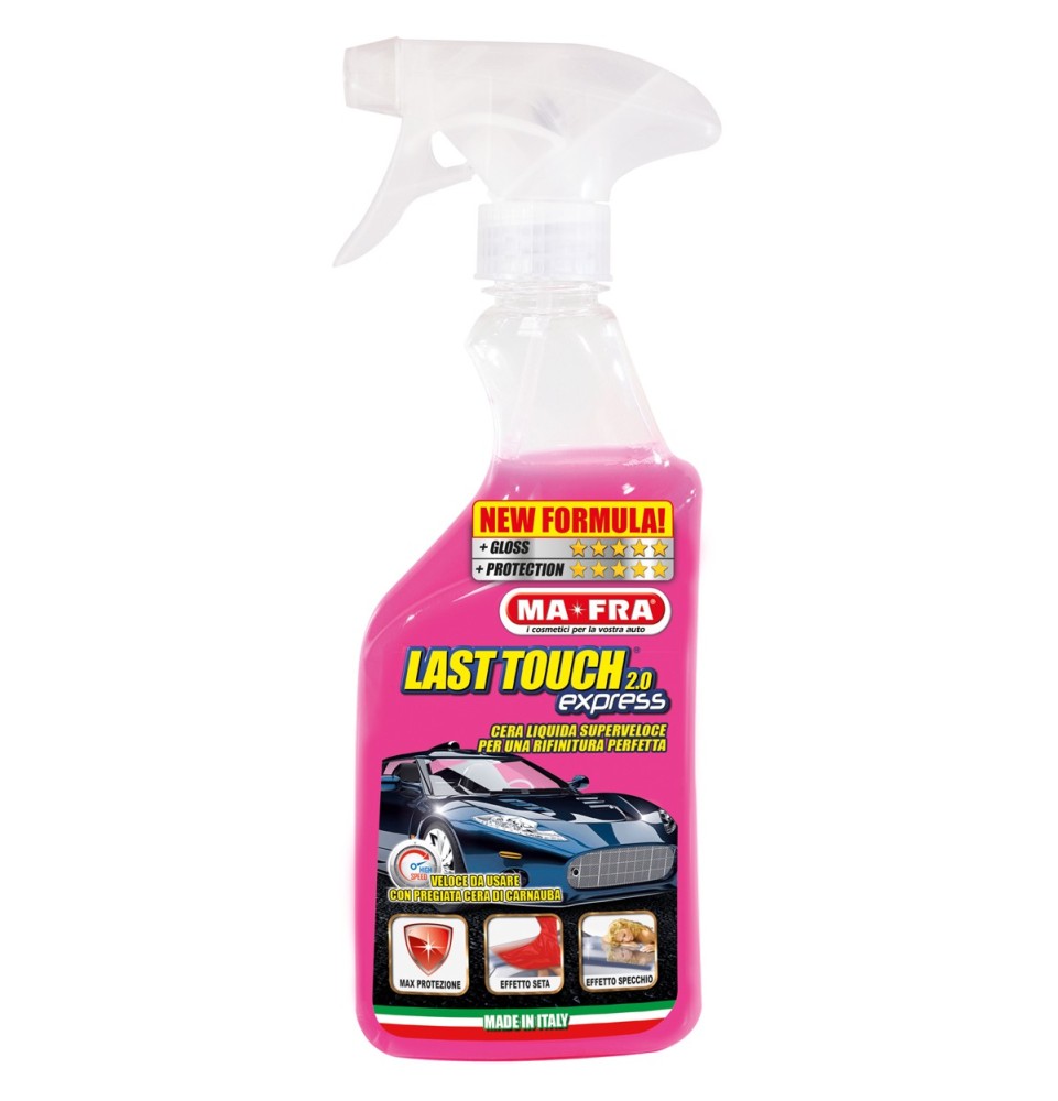 Last Touch Express 2.0 cera liquida superveloce per auto