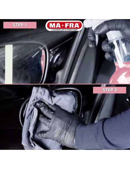 Split per pulizia vetri auto