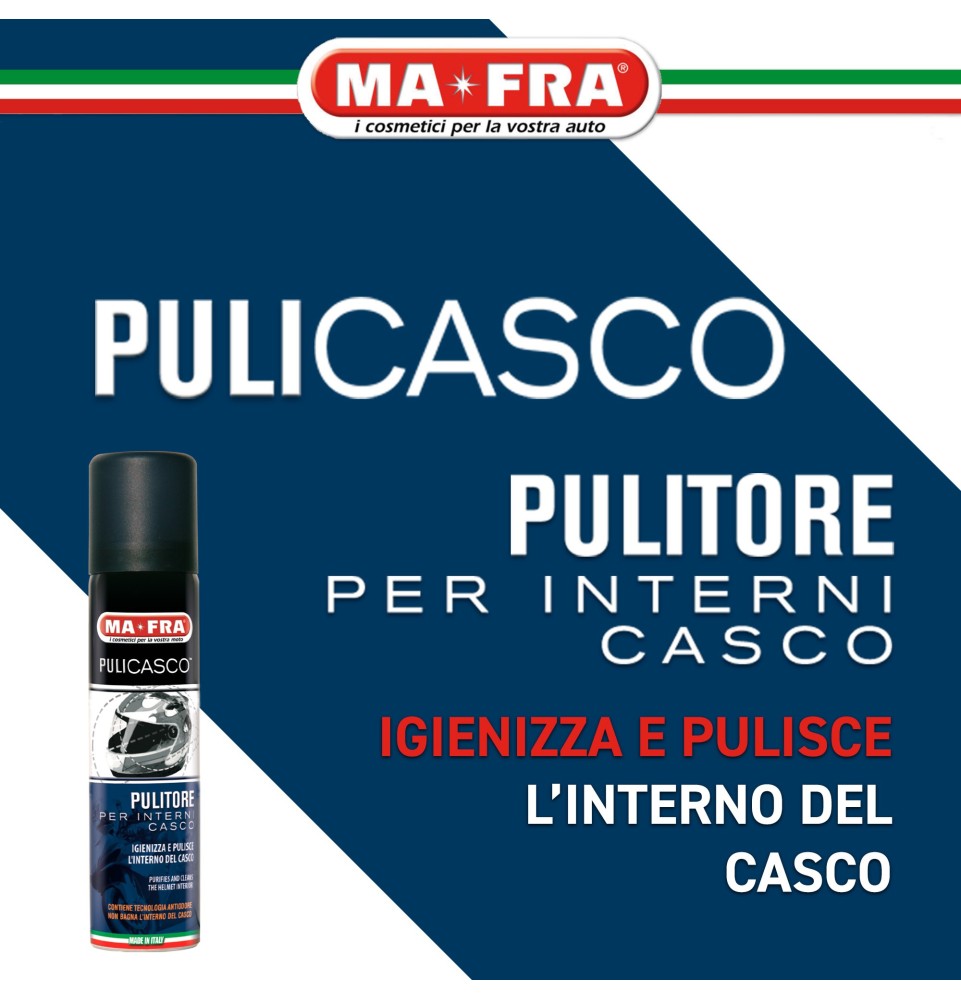 Pulizia casco - Lavaggio Moto MA-FRA