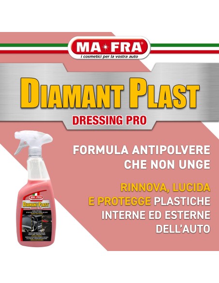 Diamant Plast Dressing Pro Refill 4500ml Lucida plastiche auto Mafra Shop
