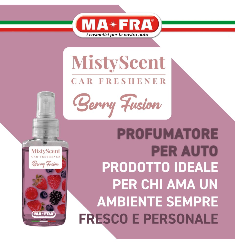 MistyScent Spray - Profumatore per auto 100ml | 6 Fragranze Esclusive
