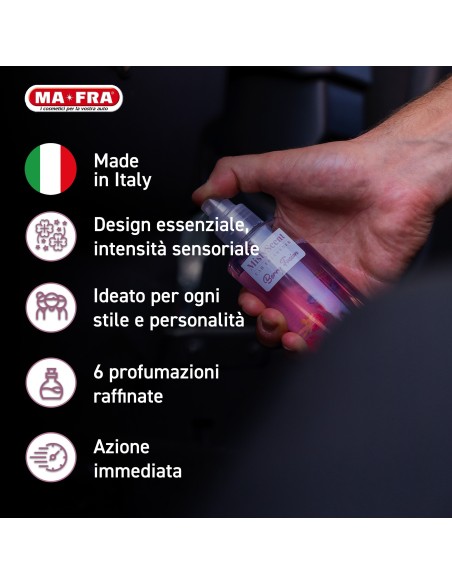 MistyScent Spray - Profumatore per auto 100ml | 6 Fragranze Esclusive