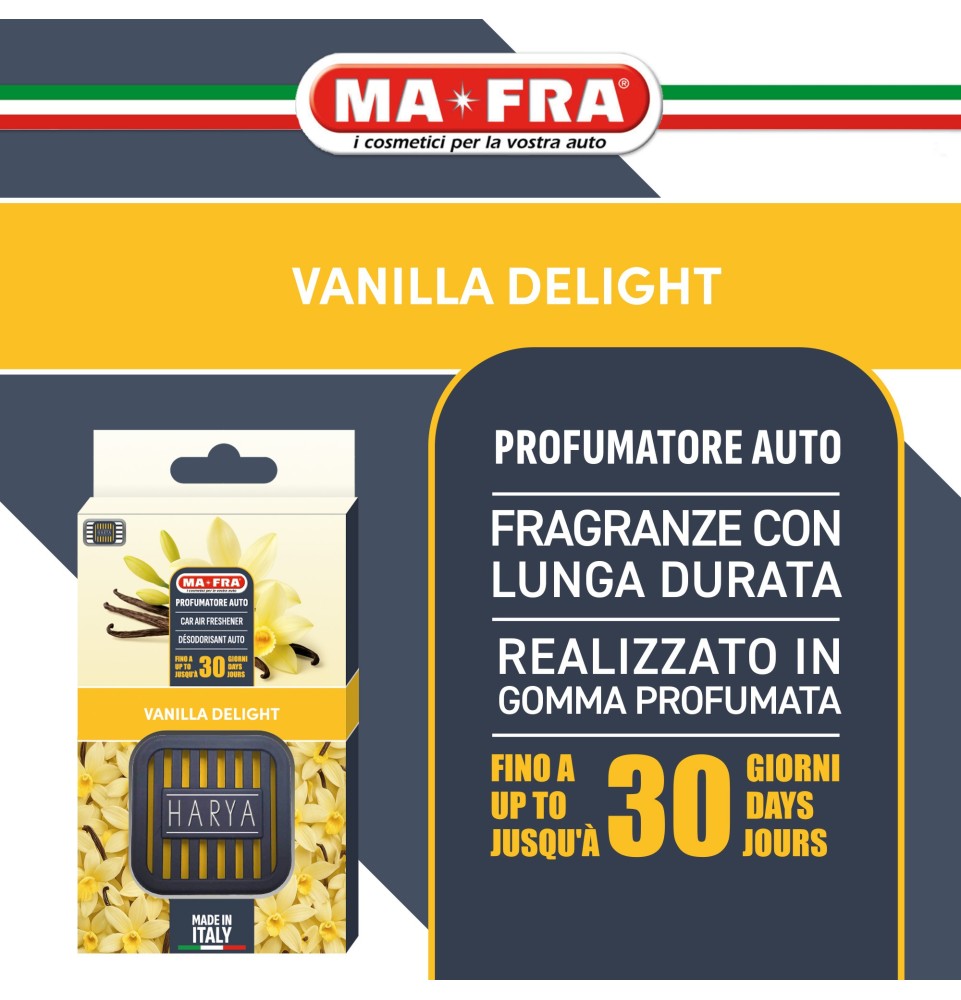 Harya - Profumatore da bocchetta per auto | 6 Fragranze