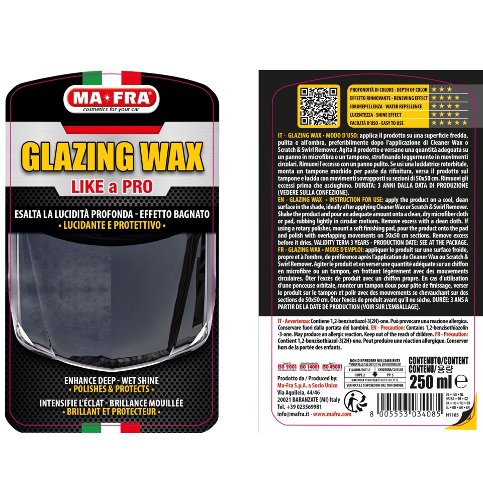 Glazing Wax Polish like a Pro Mafra | Esalta la lucidità profonda 2