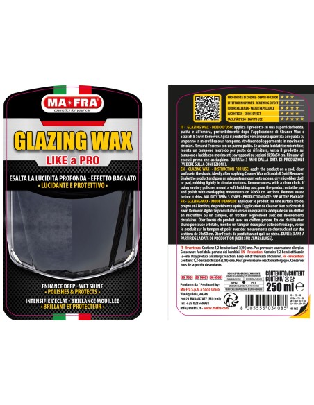 Glazing Wax Polish like a Pro Mafra | Esalta la lucidità profonda