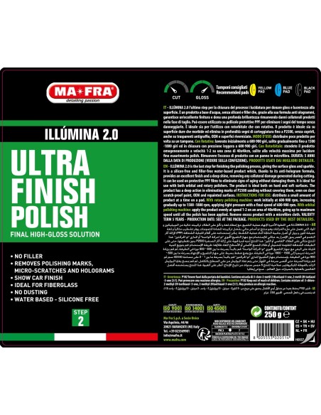 Illumina 2.0 Step 2 Ultra Finish Polish