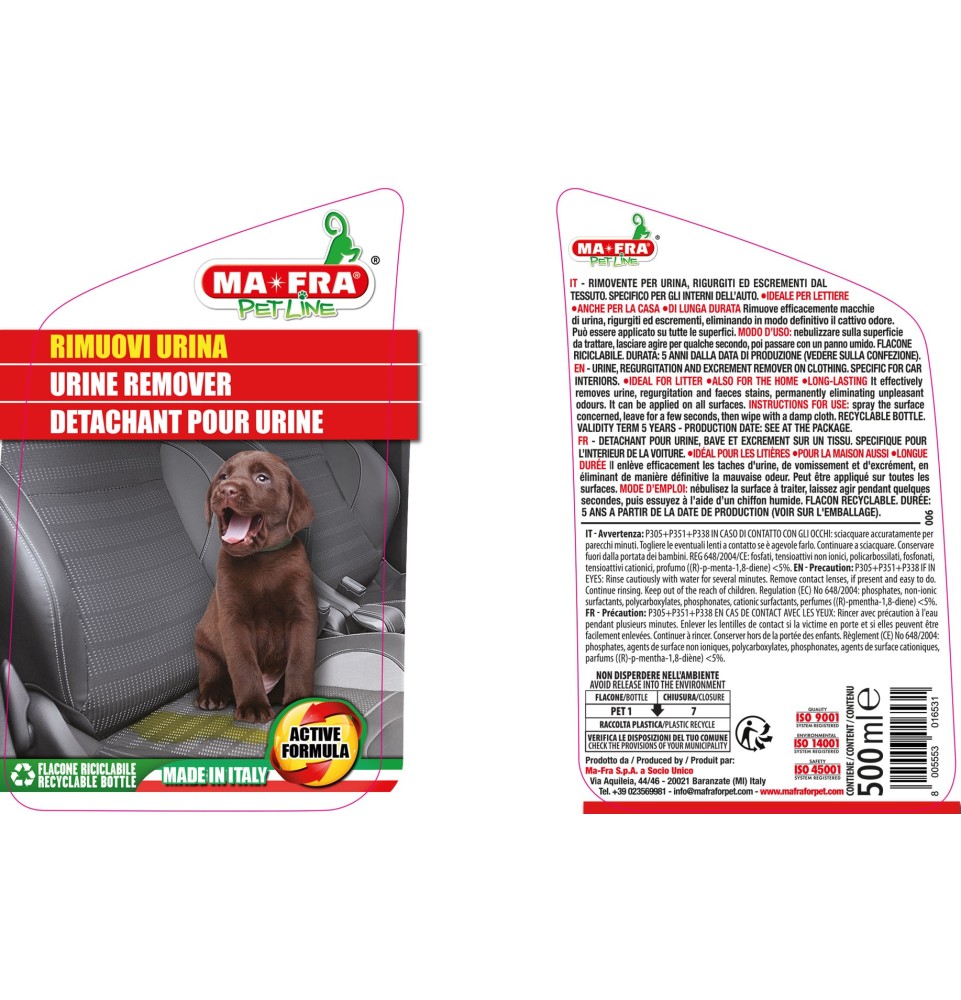Rimuovi Urina 500ml - PetLine by Car