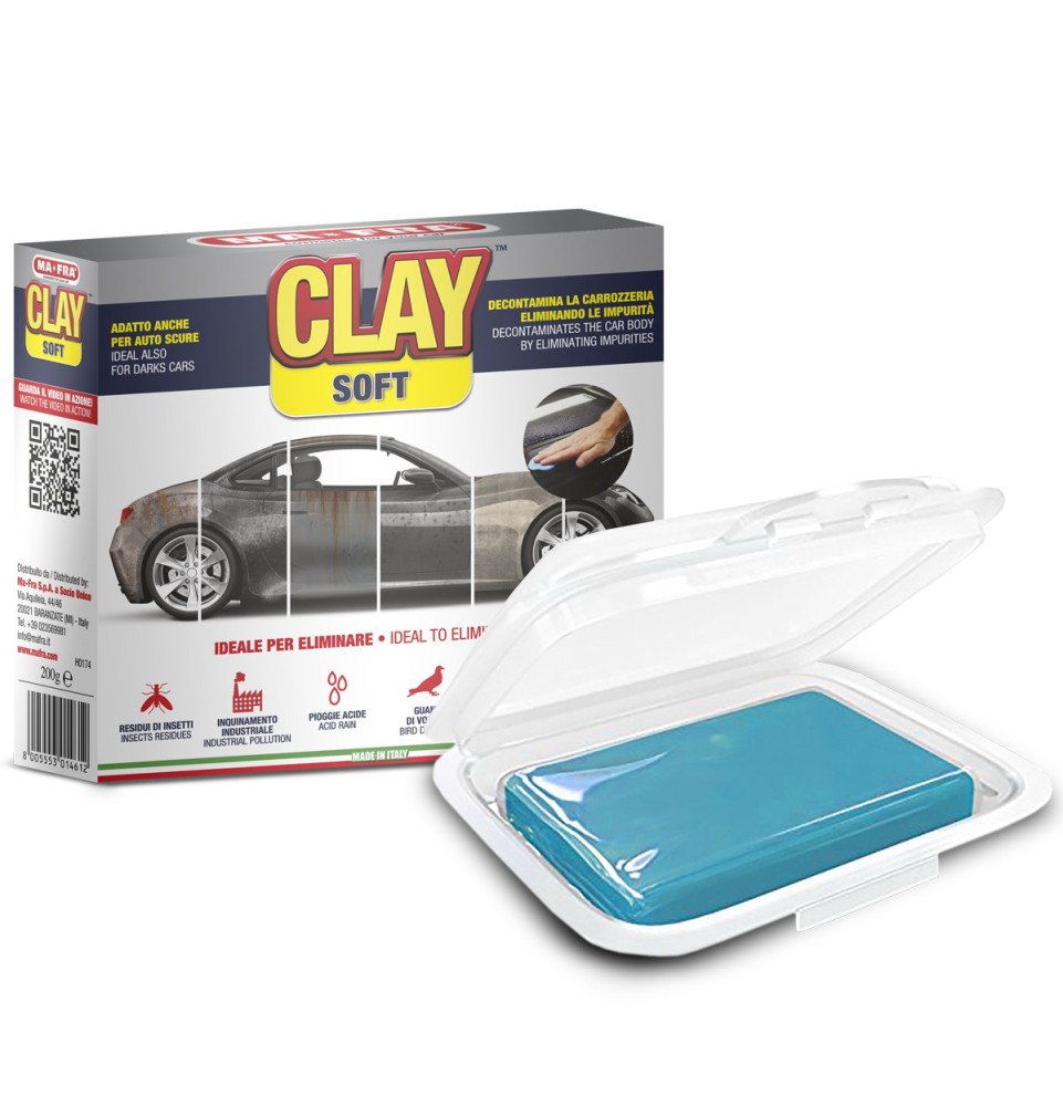 Clay Soft pasta decontaminante auto scure