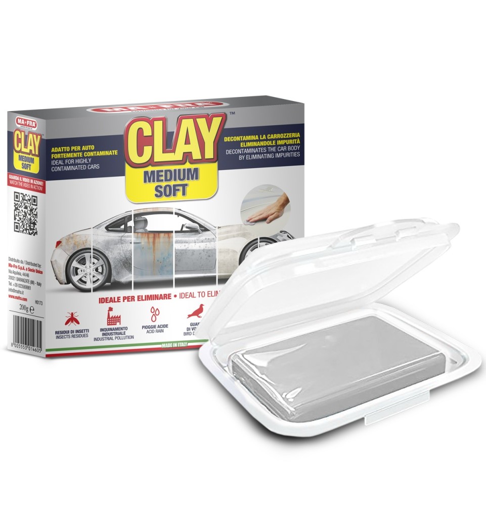 Clay Medium Past pasta decontaminante auto chiare