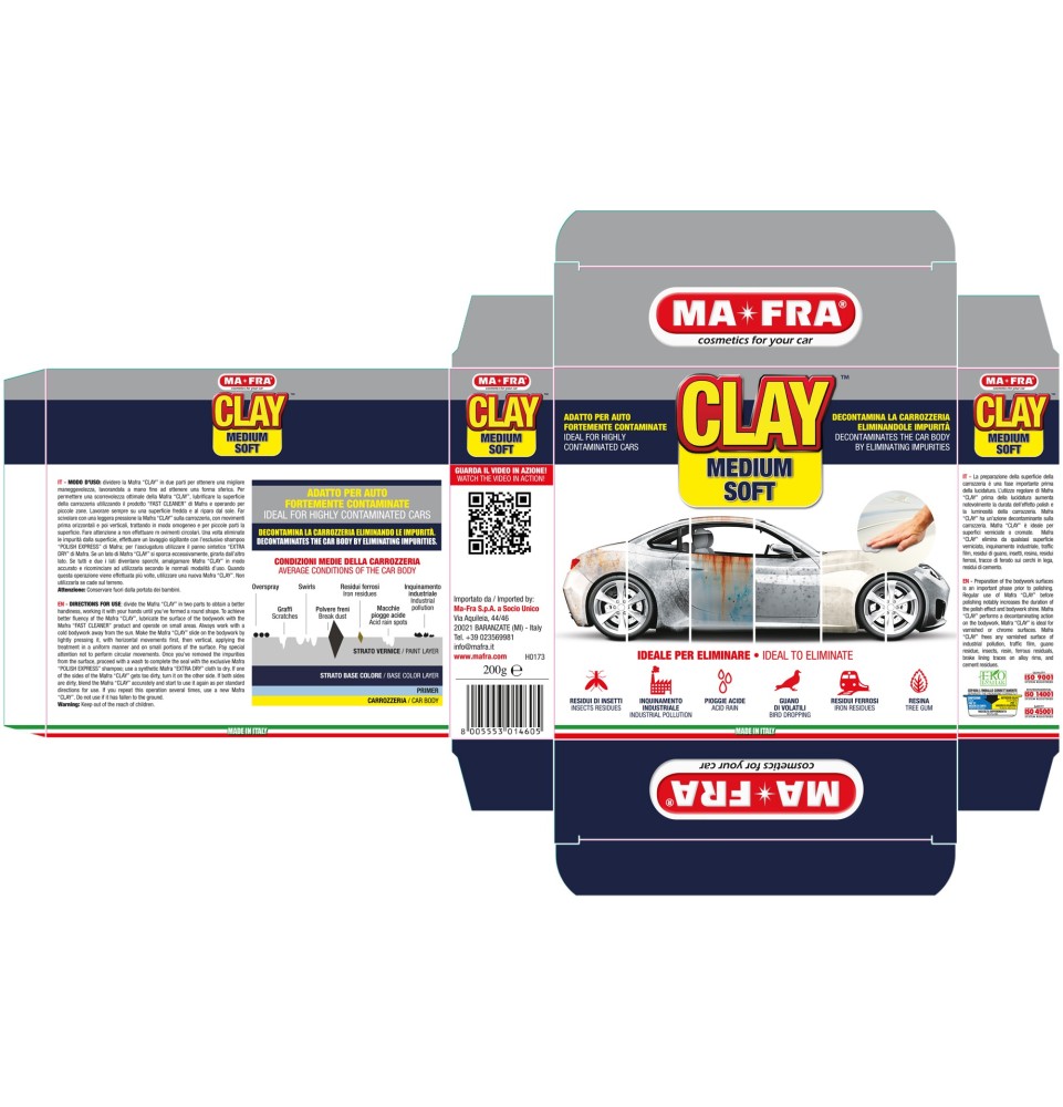 Clay Medium Past pasta decontaminante auto chiare 2