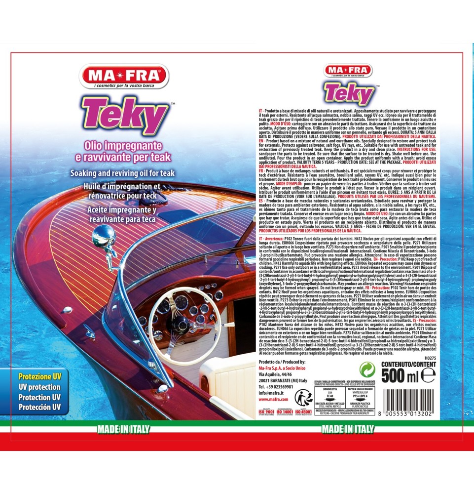 Teky - Lavaggio barche