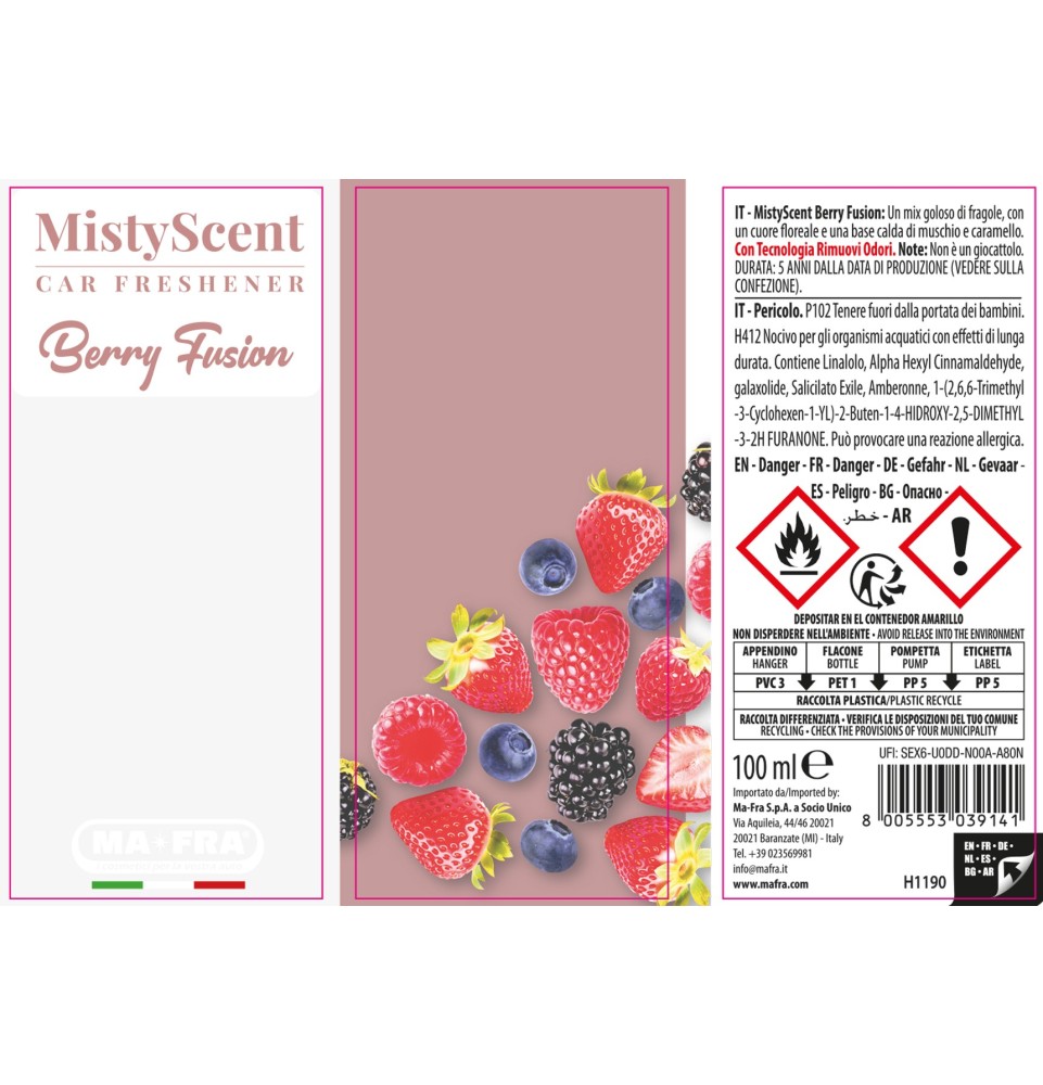 MistyScent Spray - Profumatore per auto 100ml | 6 Fragranze Esclusive 2