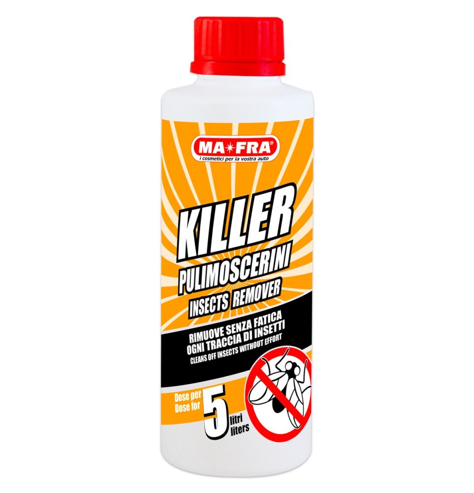 Killer 250ml rimuovere insetti dalla carrozzeria auto