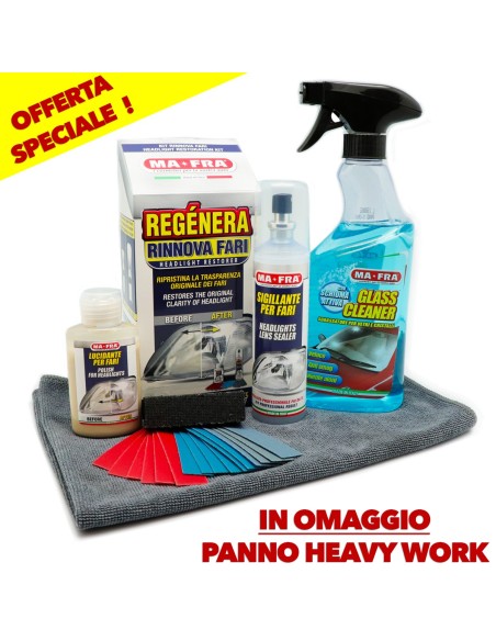 Kit Pulizia Fari Auto | Offerta Speciale Mafra Shop