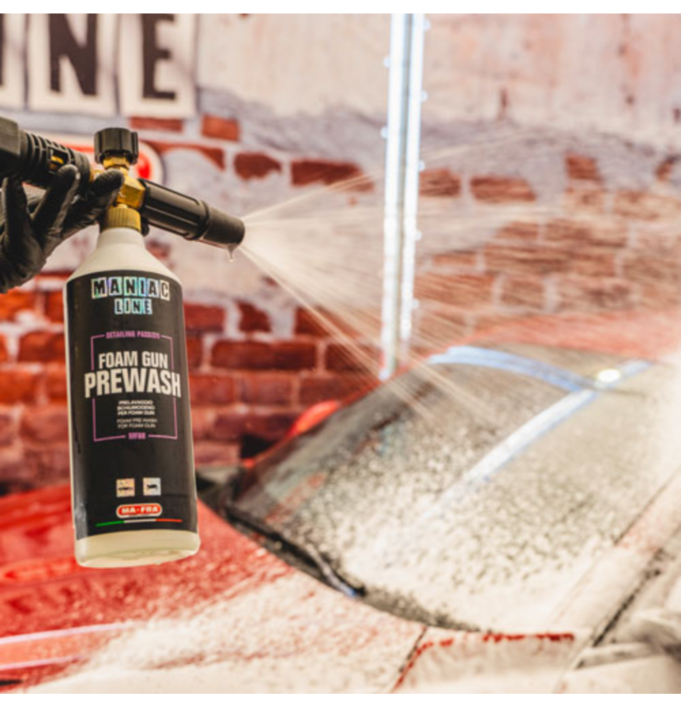 Foam Gun Prewash Maniac Line| prelavaggio schiumogeno auto