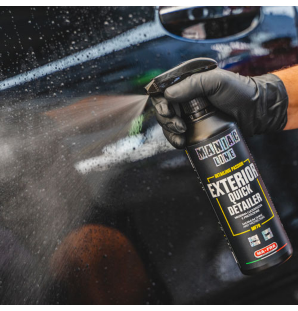 Exterior Quick Detailer| pulitore a secco 3 in 1 | Maniac Line