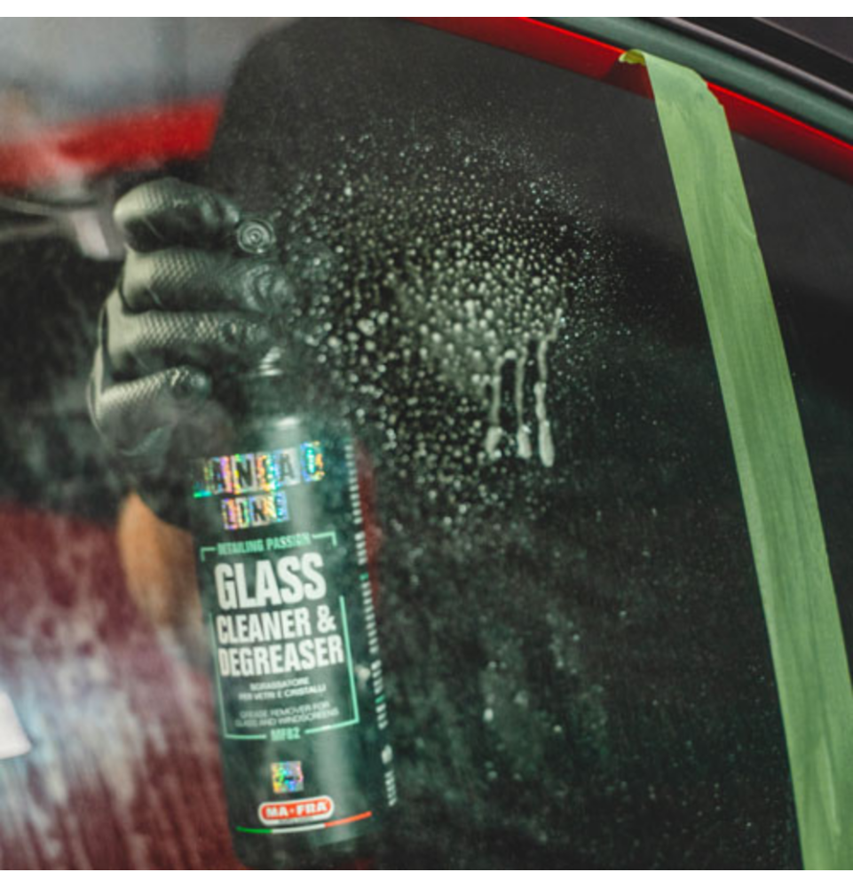 Glass Cleaner & Degreaser| sgrassatore vetri e cristalli | Maniac Line