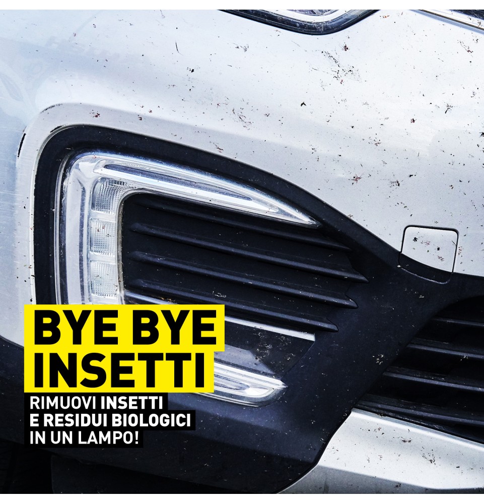 Killer rimuovere insetti dalla carrozzeria auto
