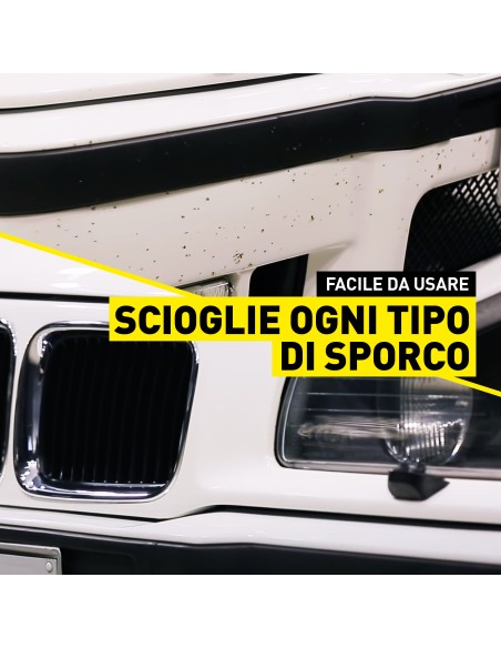 Killer rimuovere insetti dalla carrozzeria auto