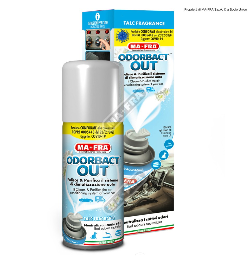 Odorbact Out Talc Purificante Interni