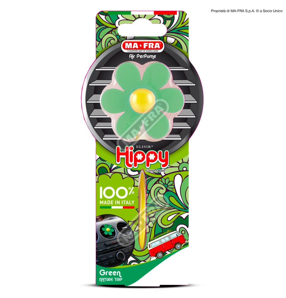 Hippy Bouquet, 6 profumatori per abitacolo e interni auto sempre profumato.