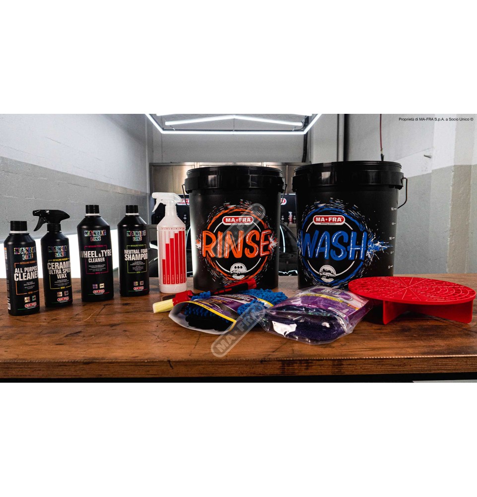 Kit Carwash Complete |Kit lavaggio auto| Maniac Line 2